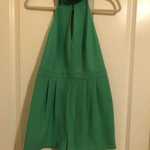 Topshop Green Romper